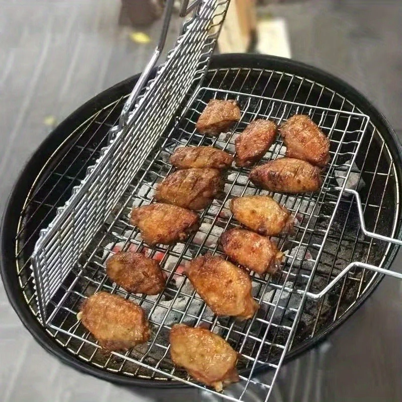 Euroselle Large Capacity BBQ Basket For Consistent Outdoor Grilling