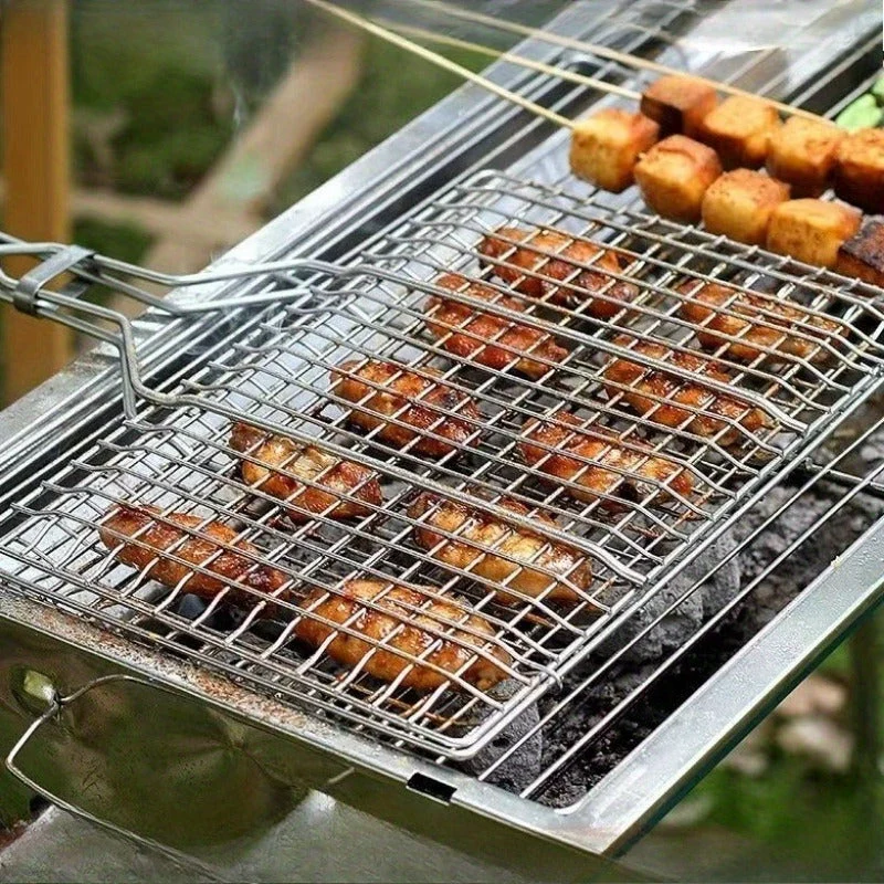 Euroselle Large Capacity BBQ Basket For Consistent Outdoor Grilling