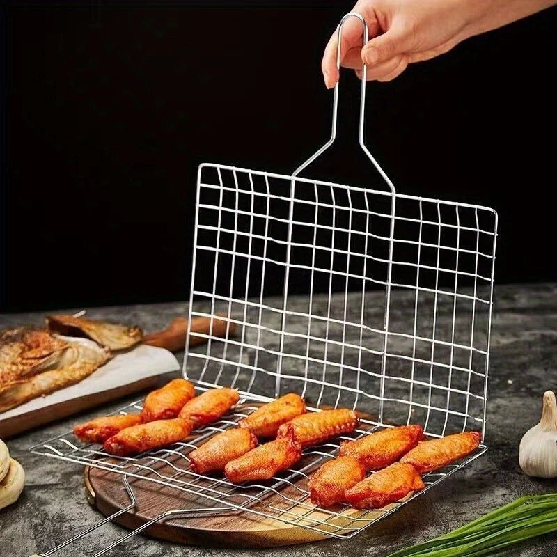 Euroselle Large Capacity BBQ Basket For Consistent Outdoor Grilling