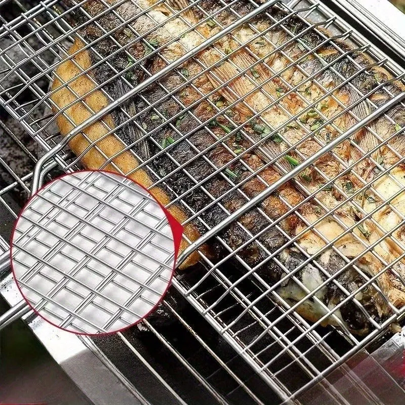 Euroselle Large Capacity BBQ Basket For Consistent Outdoor Grilling