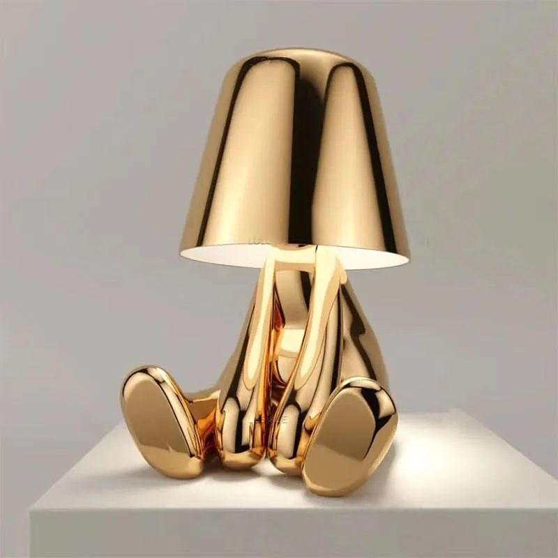 Euroselle Modern Dimmable LED Table Lamp With Minimalist Design For Customizable Ambient Lighting