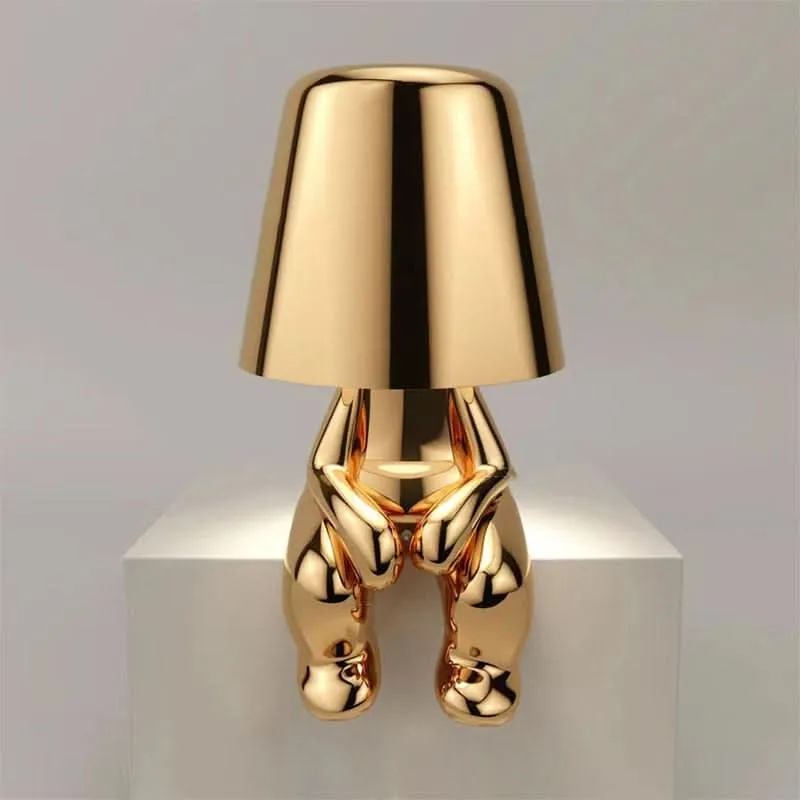 Euroselle Modern Dimmable LED Table Lamp With Minimalist Design For Customizable Ambient Lighting