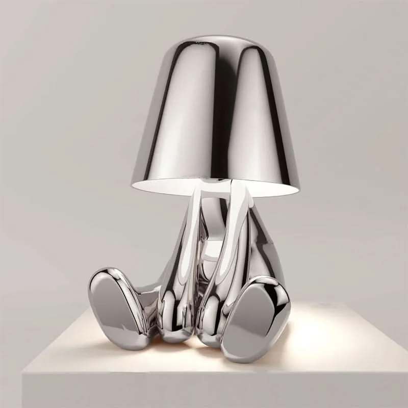 Euroselle Modern Dimmable LED Table Lamp With Minimalist Design For Customizable Ambient Lighting