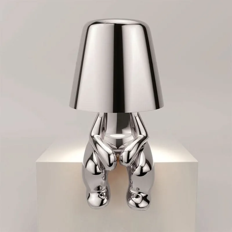 Euroselle Modern Dimmable LED Table Lamp With Minimalist Design For Customizable Ambient Lighting