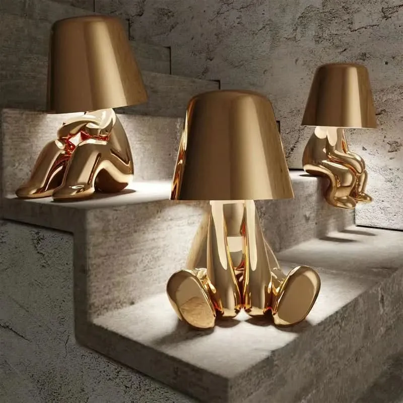 Euroselle Modern Dimmable LED Table Lamp With Minimalist Design For Customizable Ambient Lighting
