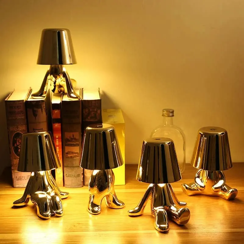 Euroselle Modern Dimmable LED Table Lamp With Minimalist Design For Customizable Ambient Lighting