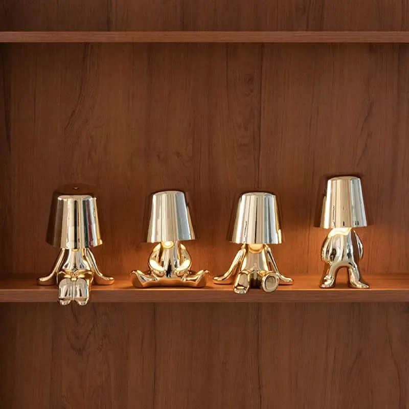Euroselle Modern Dimmable LED Table Lamp With Minimalist Design For Customizable Ambient Lighting