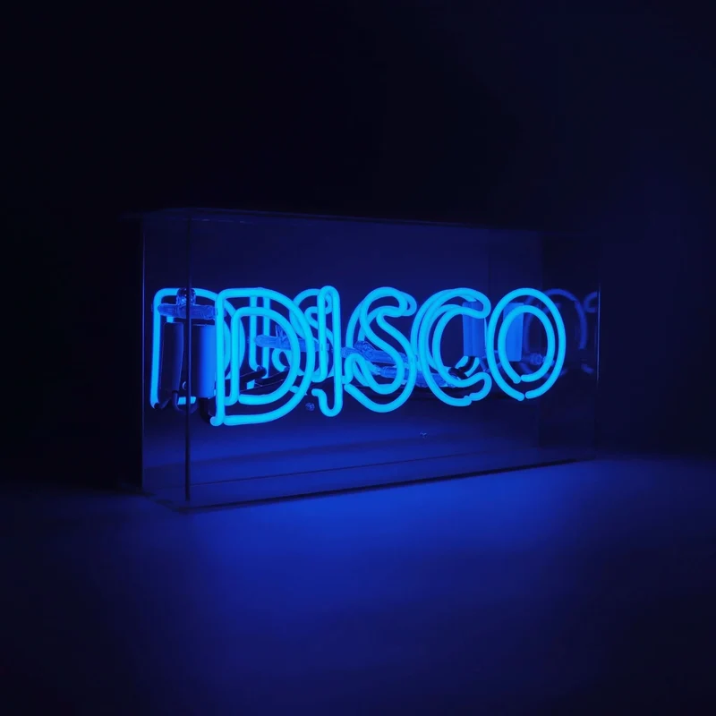 Disco - LED Neon Schild - Blue