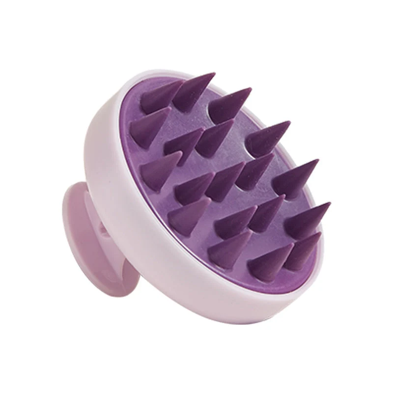 Euroselle Ergonomic Silicone Scalp Massager And Detangling Brush For Healthy Hair