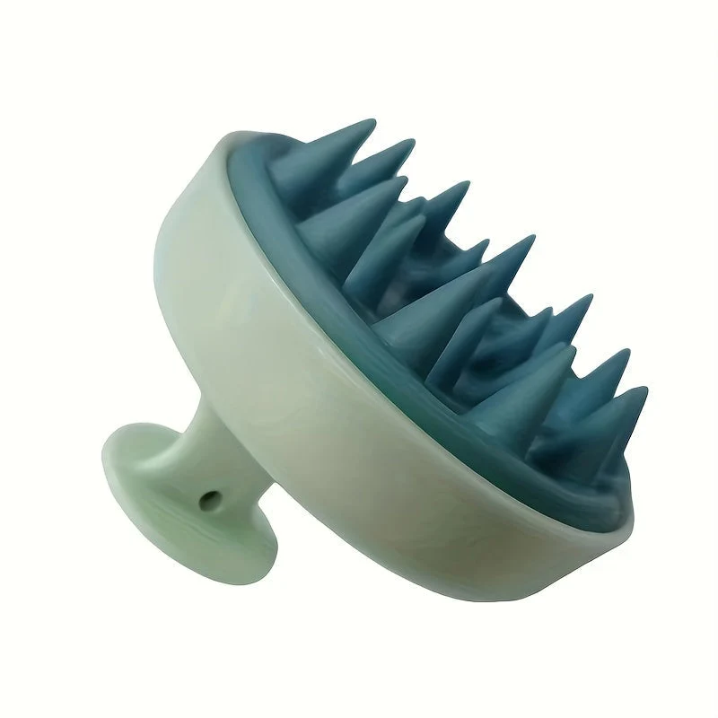 Euroselle Ergonomic Silicone Scalp Massager And Detangling Brush For Healthy Hair