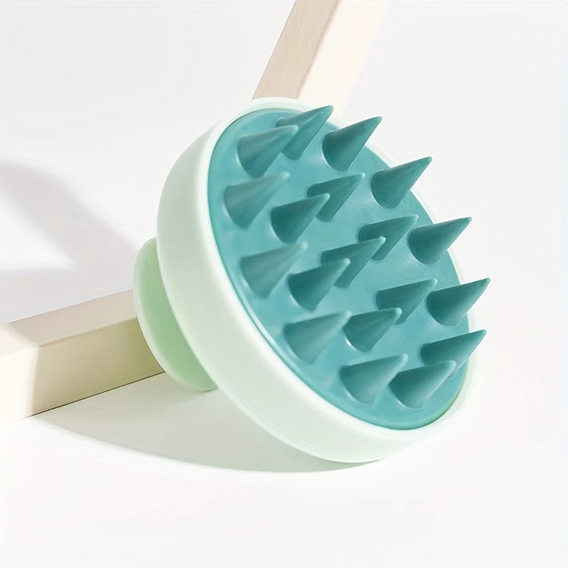 Euroselle Ergonomic Silicone Scalp Massager And Detangling Brush For Healthy Hair
