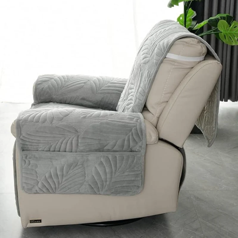 Euroselle Universal Leaf Recliner Cover For Chair Protection