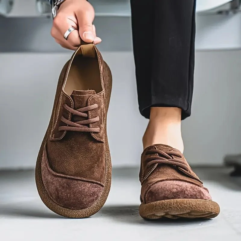 Euroselle Orthopedic Leather Shoes In Genuine Cowhide For All Day Comfort And Support