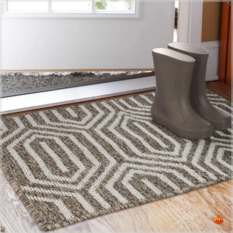 Euroselle Soft Velvet Indoor Anti Slip Entrance Mat