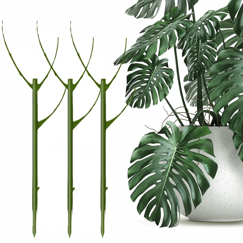 Euroselle Stackable Plant Support Rings Set Of 3 For Indoor And Outdoor Gardening