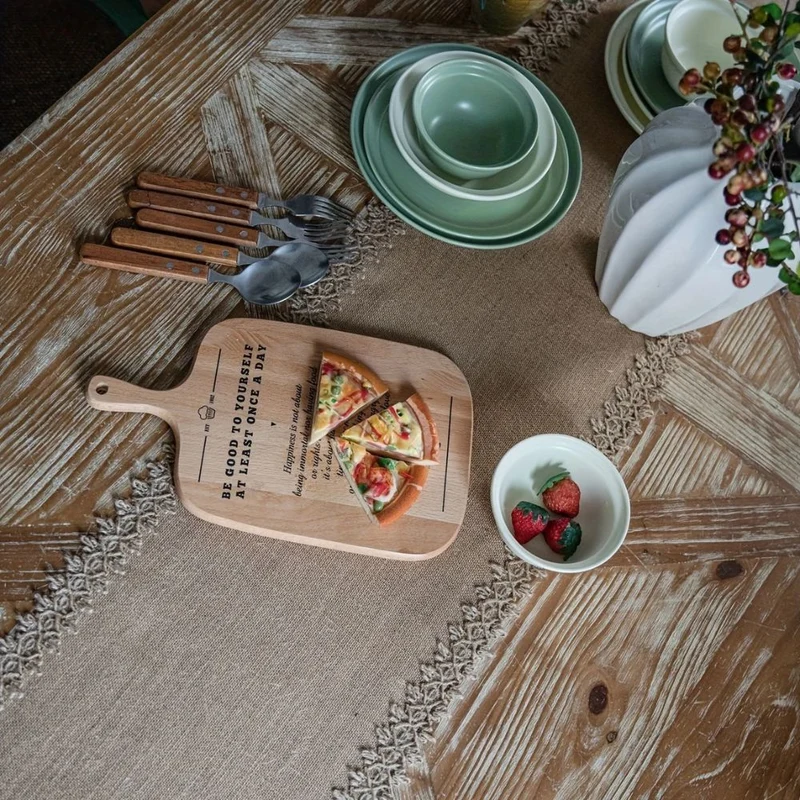 Euroselle Farmhouse Burlap Table Runner For Weddings And Elegant Events