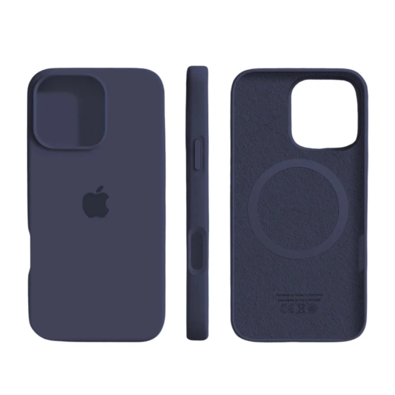 Euroselle Premium Magnetic Silicone Case For iPhone 14 13 12, MagSafe Compatible