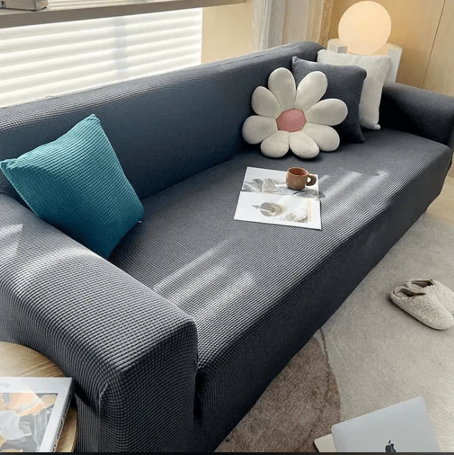 Euroselle Lightweight Non-Slip Sofa Cover for Cozy Living Spaces