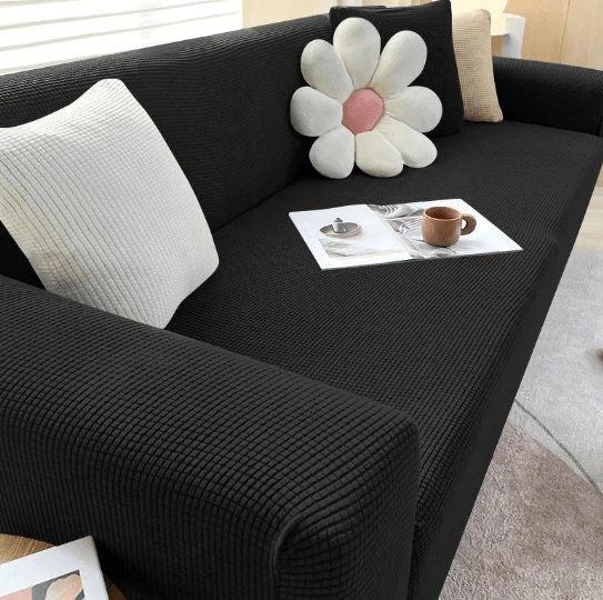 Euroselle Lightweight Non-Slip Sofa Cover for Cozy Living Spaces