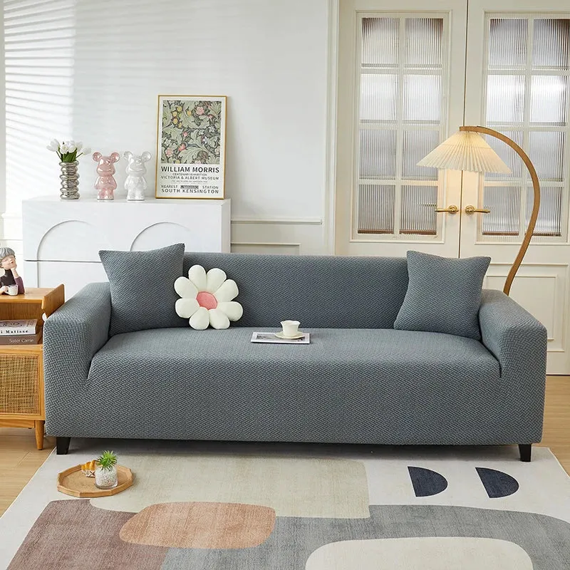 Euroselle Lightweight Non-Slip Sofa Cover for Cozy Living Spaces