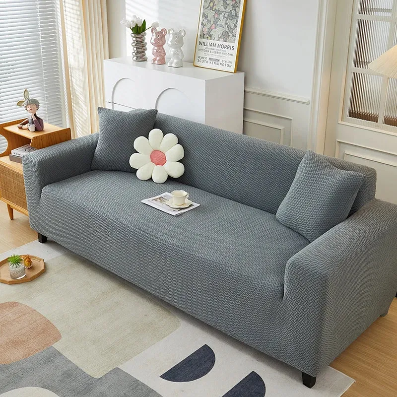 Euroselle Lightweight Non-Slip Sofa Cover for Cozy Living Spaces