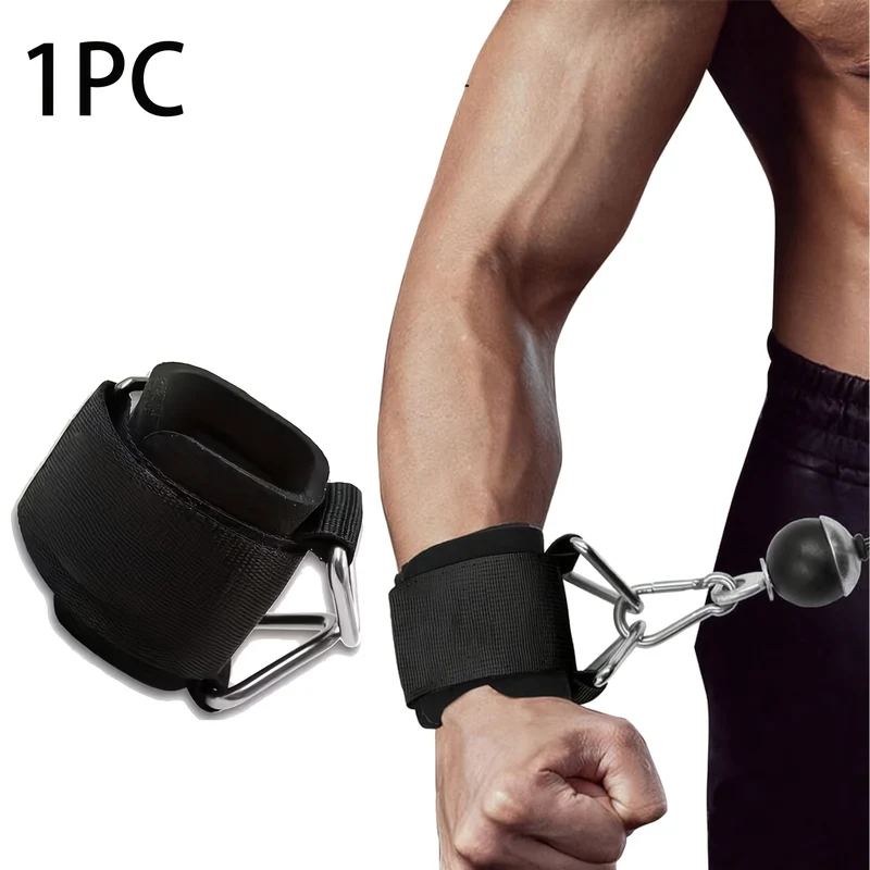 Euroselle Adjustable Anti-Slip Wrist Straps For Stronger Lifts And Grip