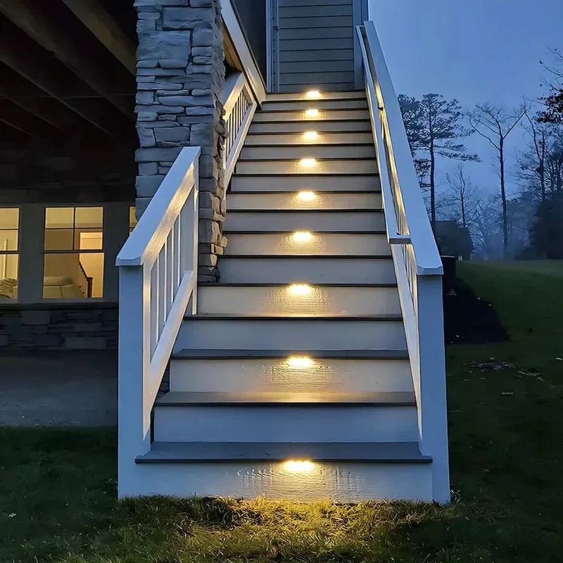 Euroselle Solar Landscape Path Lights Durable Outdoor Lighting Easy Install