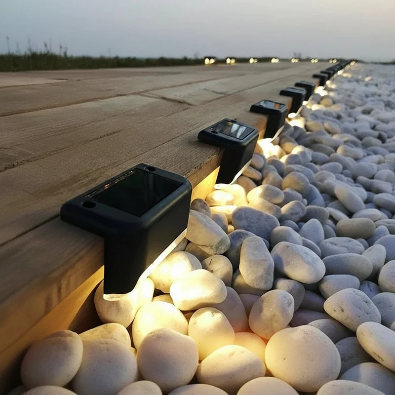 Euroselle Solar Landscape Path Lights Durable Outdoor Lighting Easy Install