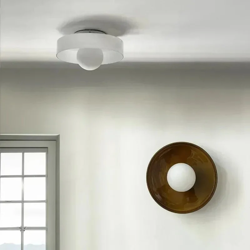 Euroselle Nordic Glass Ceiling Lamp for Elegant and Modern Lighting