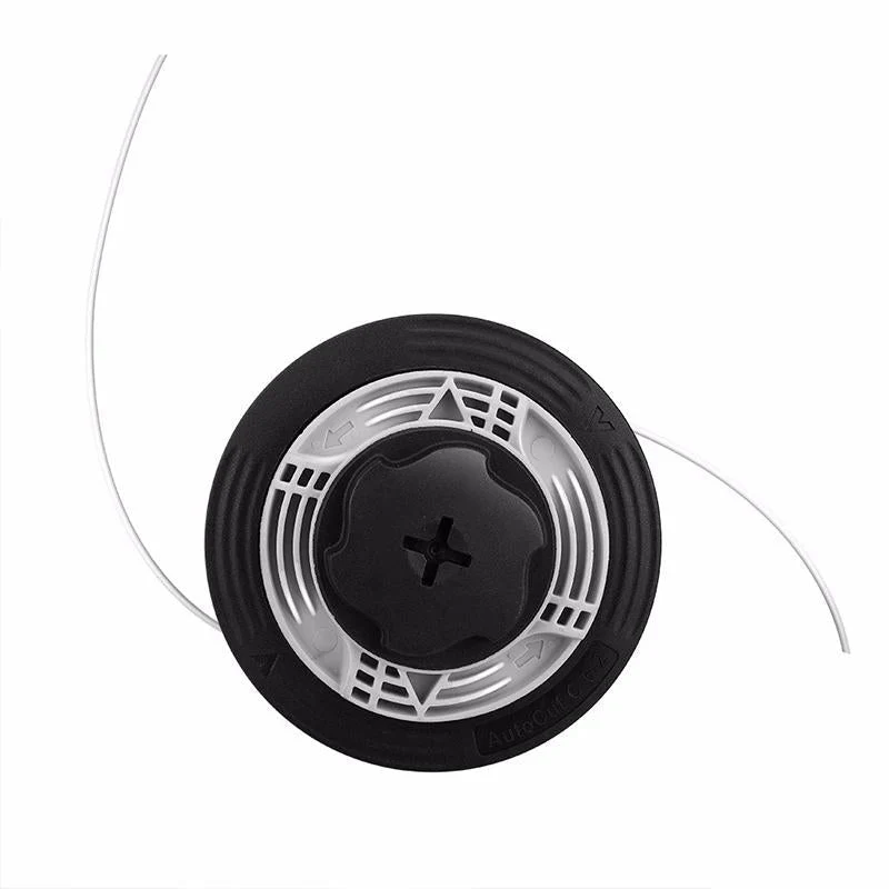 Euroselle C6-2 Trimmer Head For Grass And Weeds, Durable Precision Cutting Head