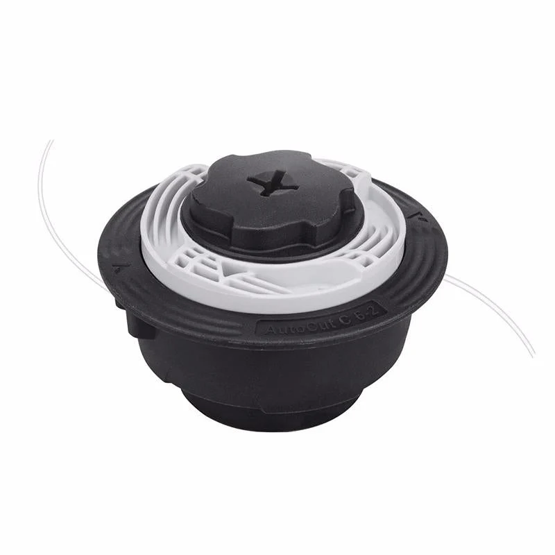 Euroselle C6-2 Trimmer Head For Grass And Weeds, Durable Precision Cutting Head