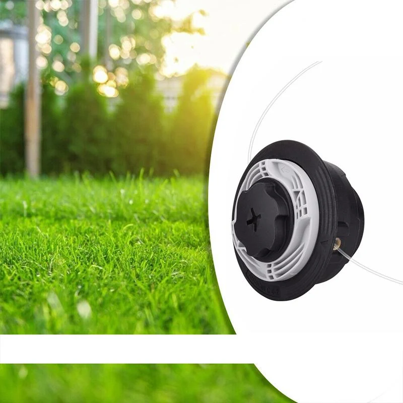 Euroselle C6-2 Trimmer Head For Grass And Weeds, Durable Precision Cutting Head