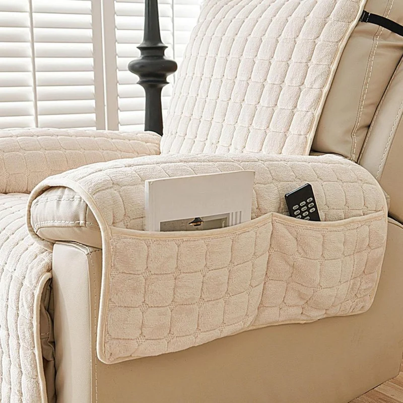 Euroselle Protective Microfiber Recliner Cover With Stretch Fit
