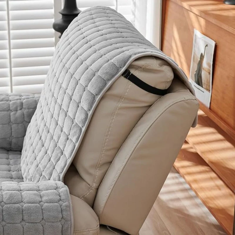 Euroselle Protective Microfiber Recliner Cover With Stretch Fit
