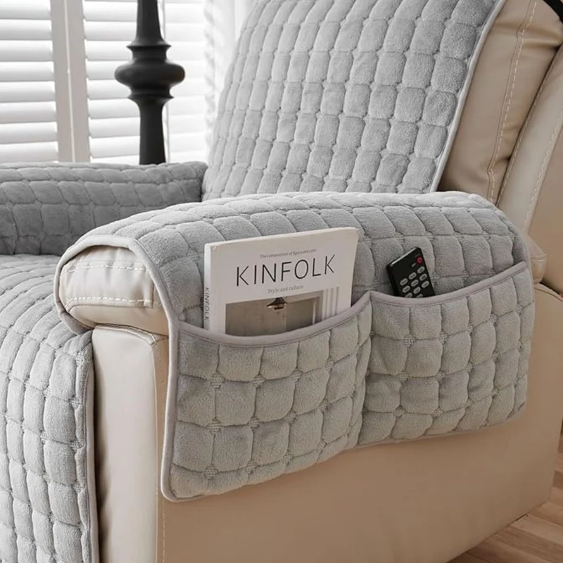 Euroselle Protective Microfiber Recliner Cover With Stretch Fit