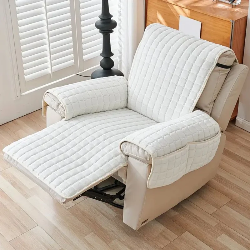 Euroselle Protective Microfiber Recliner Cover With Stretch Fit