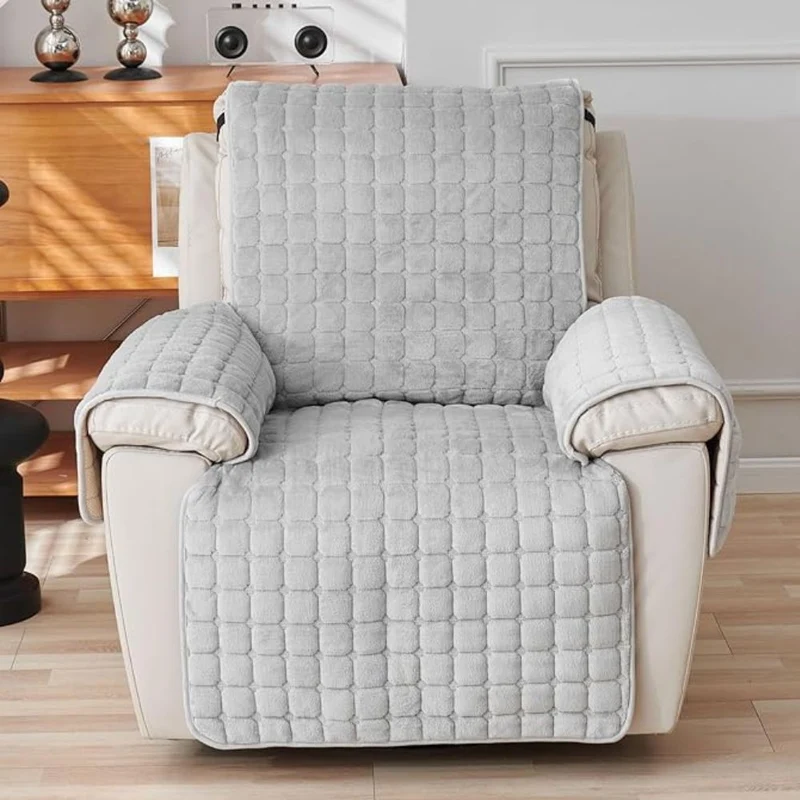 Euroselle Protective Microfiber Recliner Cover With Stretch Fit