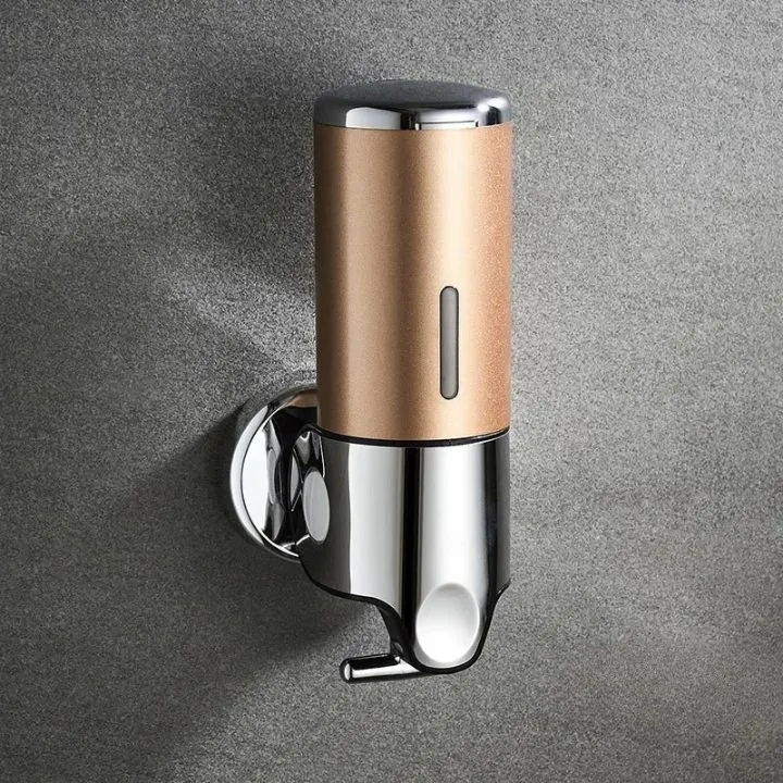 Euroselle Wall Mount Soap Dispenser With Durable Stainless Finish