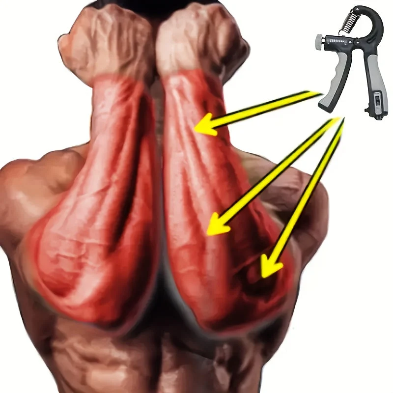 Euroselle Adjustable Hand Strength Trainer Set for Grip and Finger Training