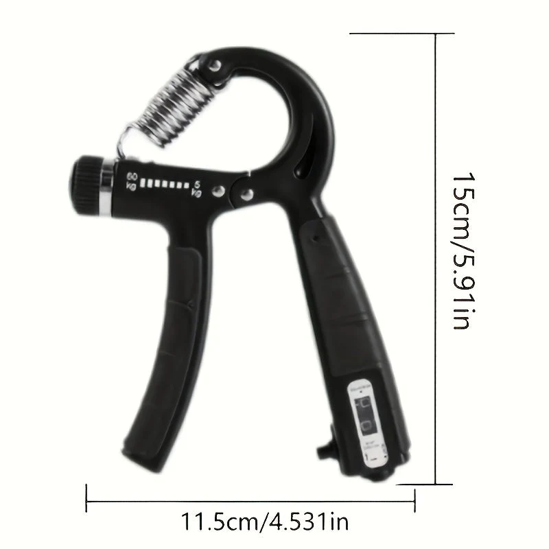 Euroselle Adjustable Hand Strength Trainer Set for Grip and Finger Training