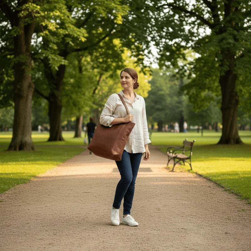 Euroselle Black Shoulder Bag With Durable PU Leather Adjustable Strap And Organized Interior