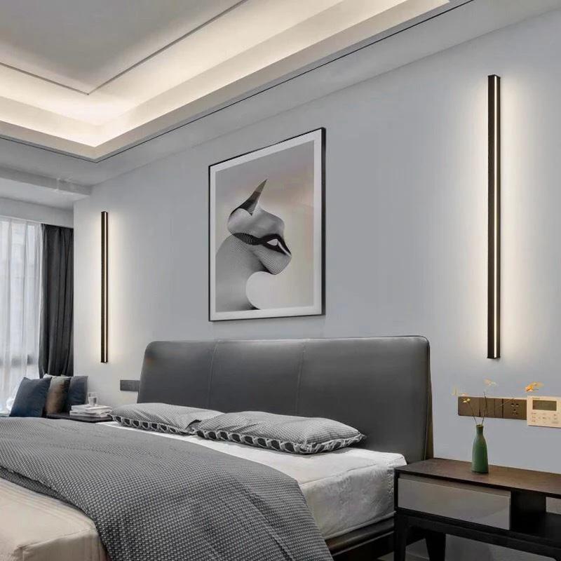 Lumera Modern Linear LED Wall Light, Horizontal Or Vertical Mount by Euroselle