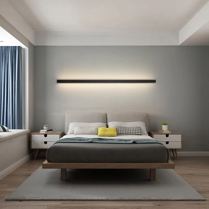 Lumera Modern Linear LED Wall Light, Horizontal Or Vertical Mount by Euroselle