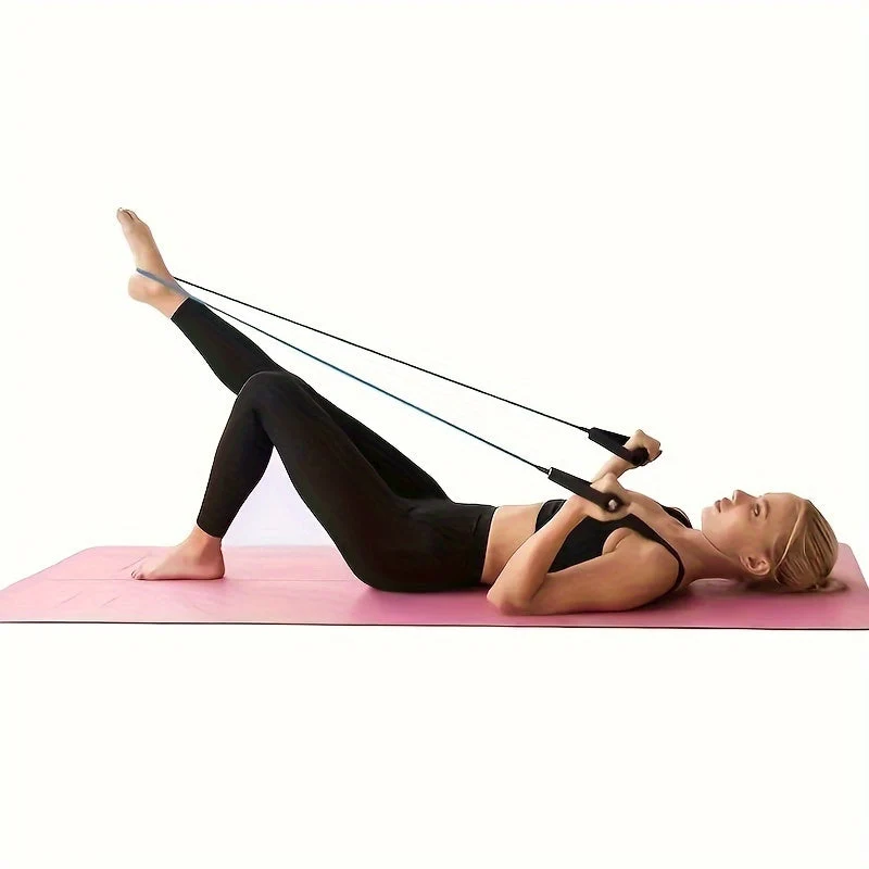 Euroselle Single-Bar Resistance Band For Home Fitness And Strength Training