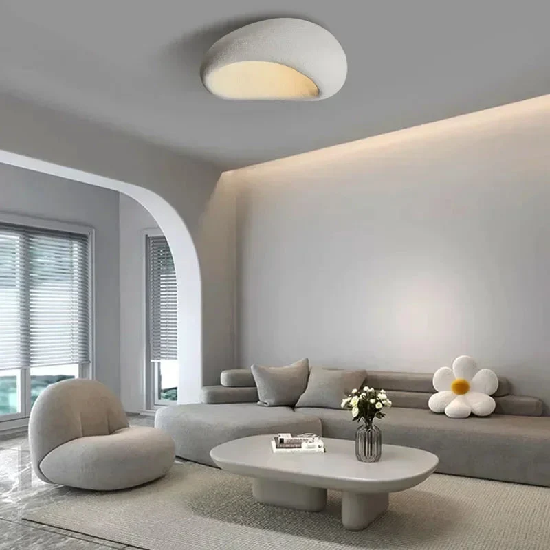 SkandiAura Scandinavian Cream Dining Chandelier By Euroselle