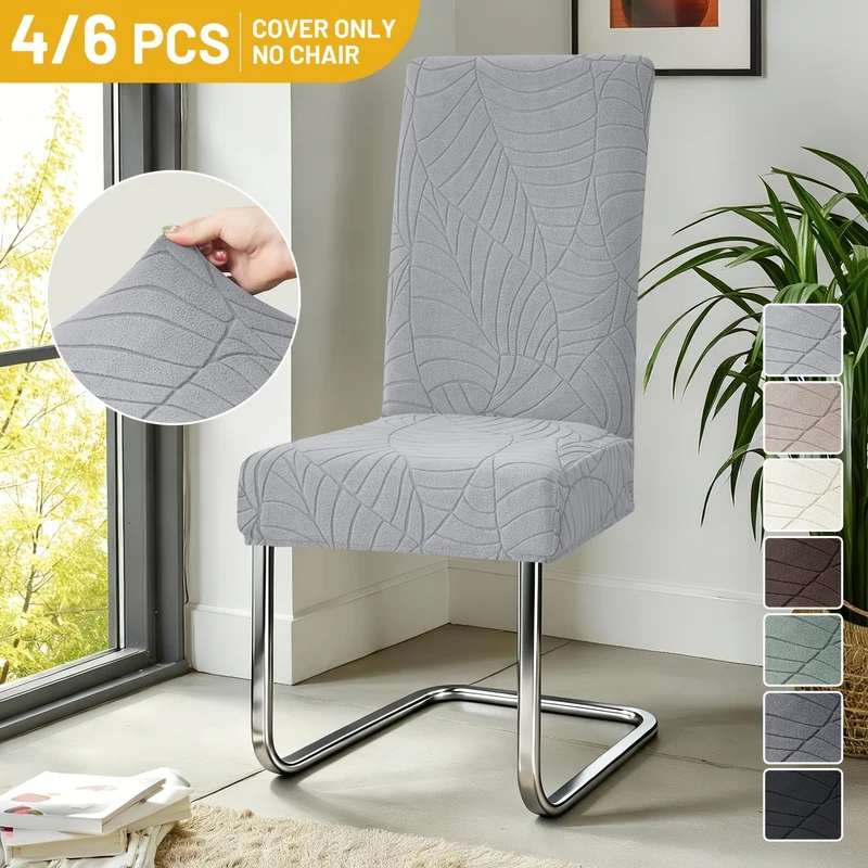 Euroselle Modern Stretch Chair Covers for Soft Chair Protection