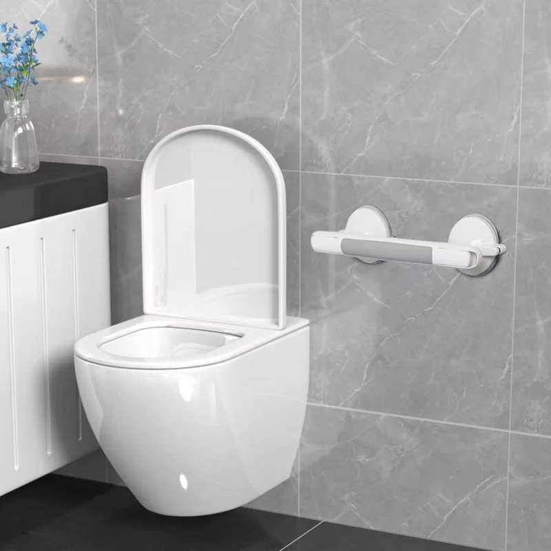 Euroselle Toolless Bath Grab Bar for Safer Bathroom Support