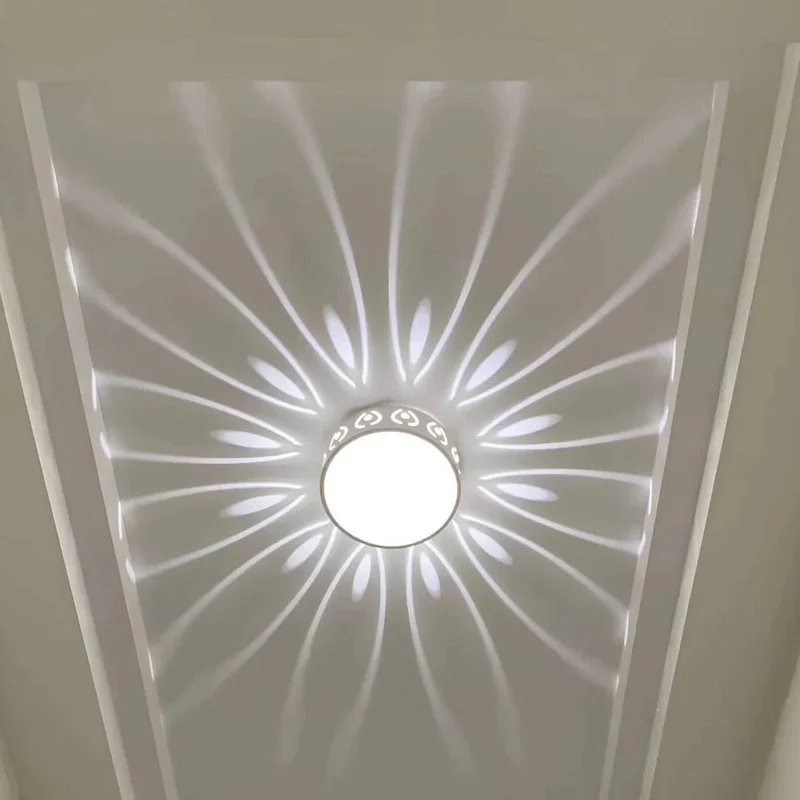 Euroselle Ultra-Slim Flush Mount LED Ceiling Light for Shadow-Free Illumination in Modern Interiors