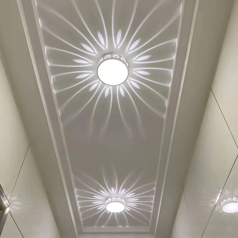 Euroselle Ultra-Slim Flush Mount LED Ceiling Light for Shadow-Free Illumination in Modern Interiors
