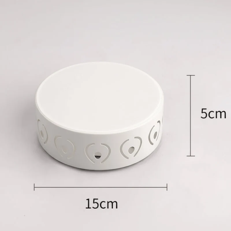 Euroselle Ultra-Slim Flush Mount LED Ceiling Light for Shadow-Free Illumination in Modern Interiors